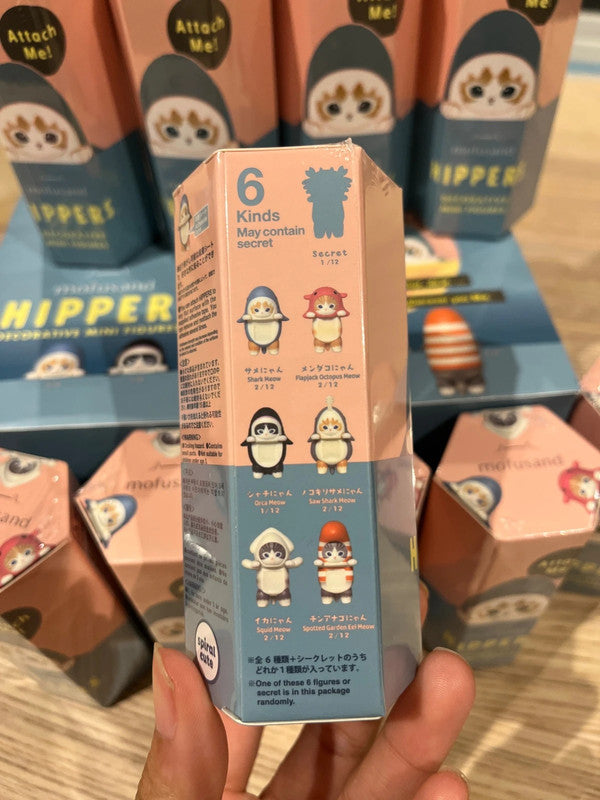 Authentic Hippers Mofusand Adhesive Tap Blind Box Figure