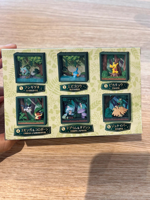 Pokemon Frame Re-ment Deep Woods Forest Figure Blind Box