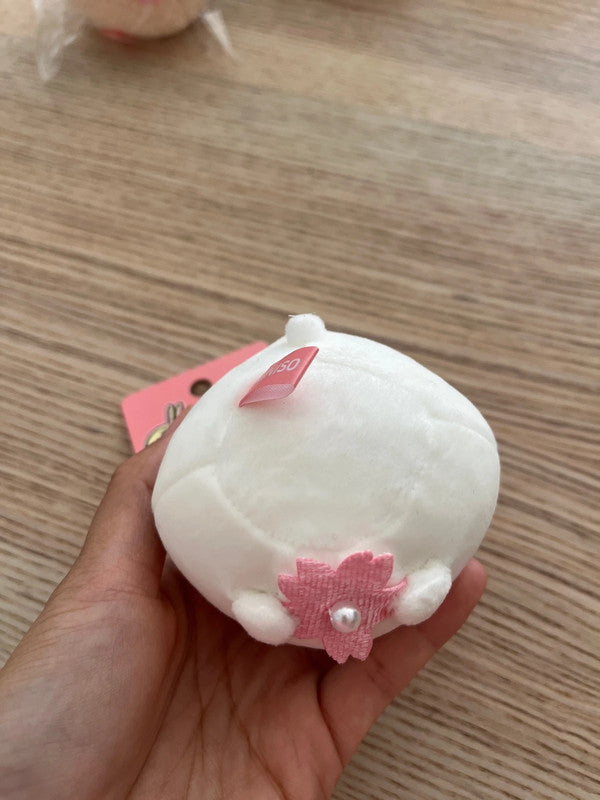 New Miniso x Chiikawa Sakura series plush keychain