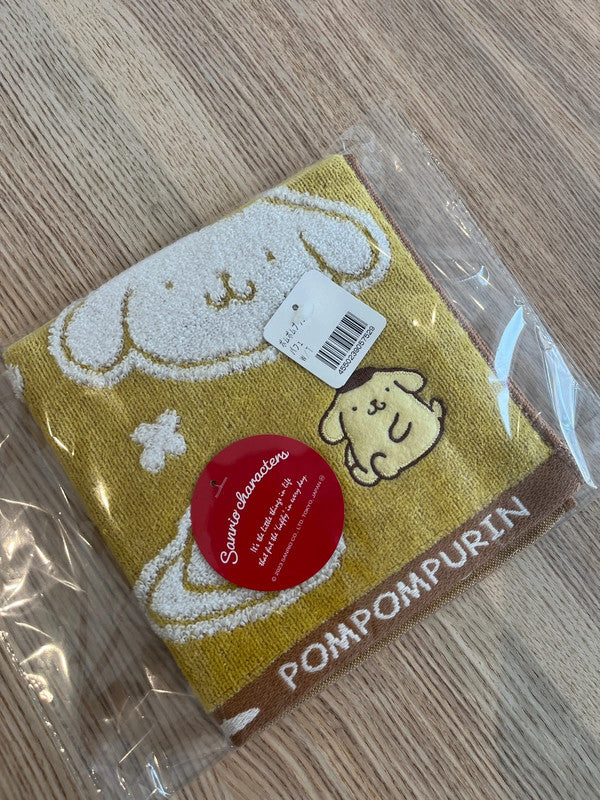Japan Sanrio Pom Pom Purin hand towel