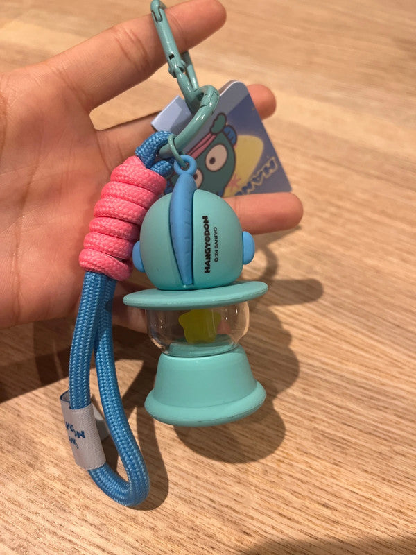 Sanrio Hangyodon LED light keychain