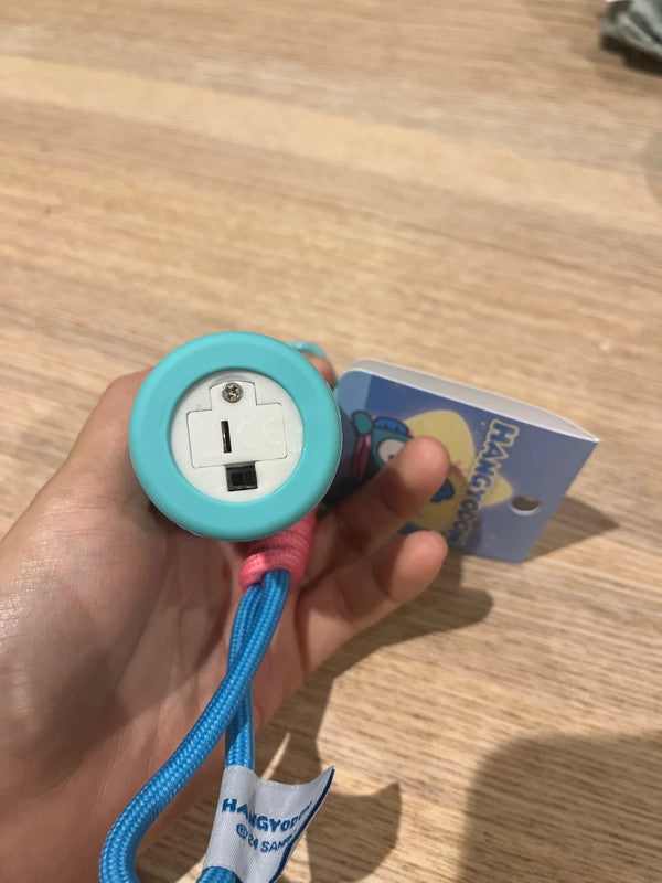 Sanrio Hangyodon LED light keychain