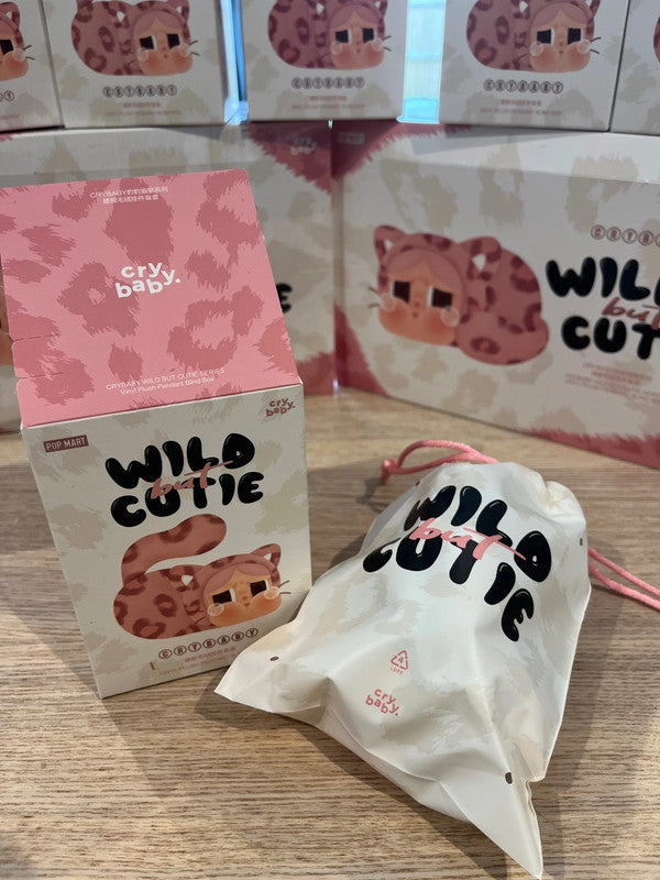 Popmart Crybaby Wild But Cutie Vinyl Plush Pendant -  Camo Cutie