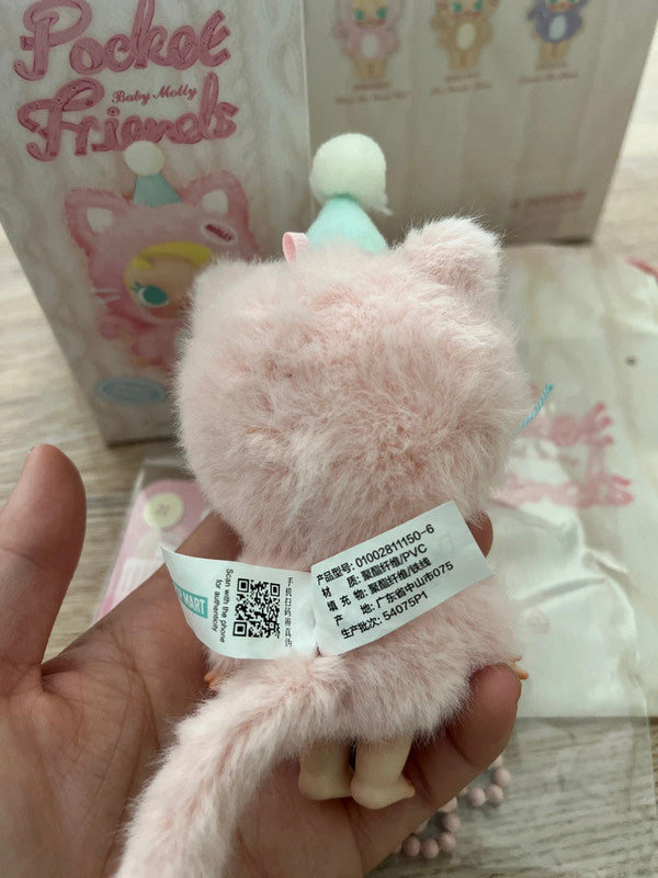 Popmart Baby Molly Pocket Friends Series-Vinyl Plush Pendant - Who's the good Girl