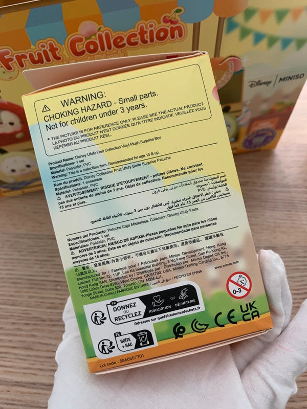 Miniso x Disney Fruit collection Vinyl Plush Blind box - Dale Red Apple