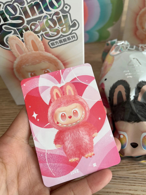 100% Authentic Popmart Big into Energy V3 labubu - Love