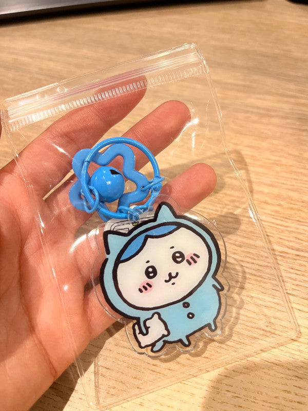 Chiikawa - Hachiware double side acrylic keycahins - Blue