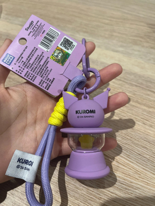 Sanrio Kuromi LED light keychain