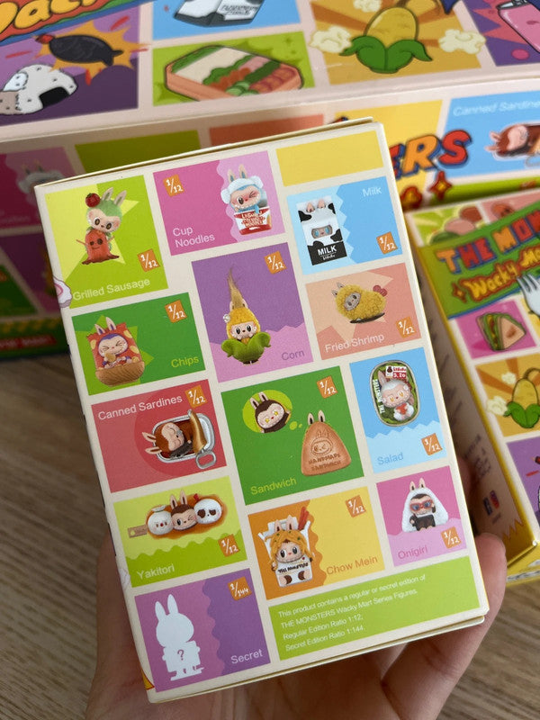 Popmart Labubu Wacky Mart Series Figures Blind Box