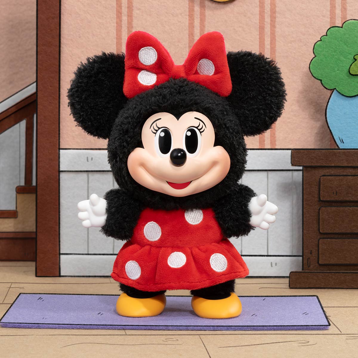 100% Authentic Popmart Mickey Family Cute Together Keychain - Full Set