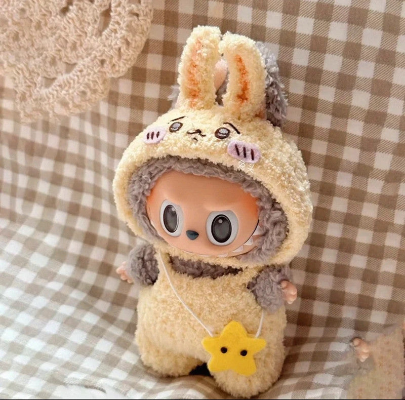 For Popmart Labubu V1 & V3 - Chiikawa Usagi outfit set
