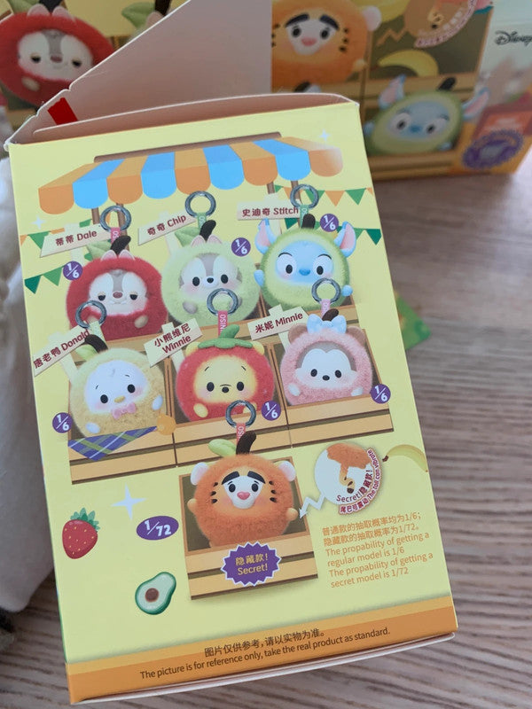 Miniso x Disney Fruit collection Vinyl Plush Blind box - Minnie Lychee