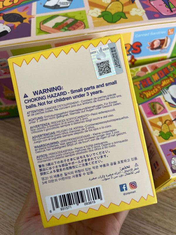 Popmart Labubu Wacky Mart Series Figures Blind Box