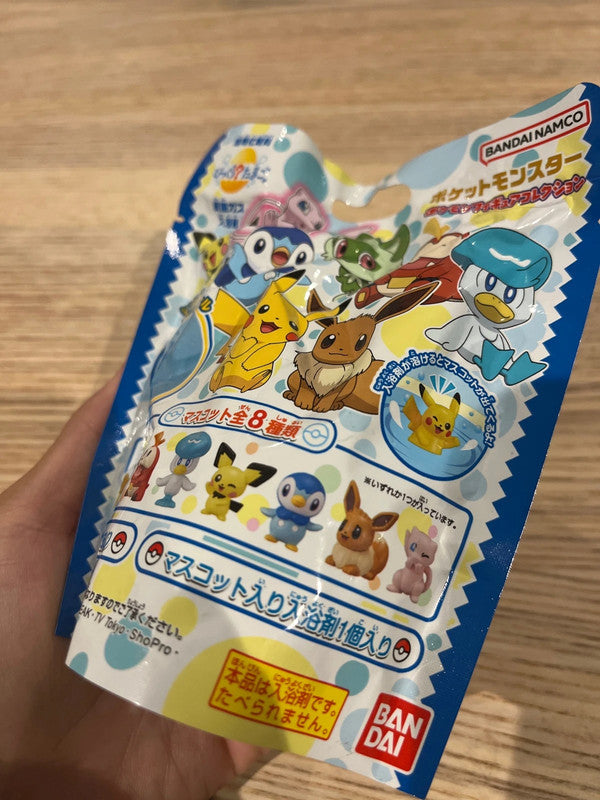Japan Pokémon bath ball / bath bomb with toy