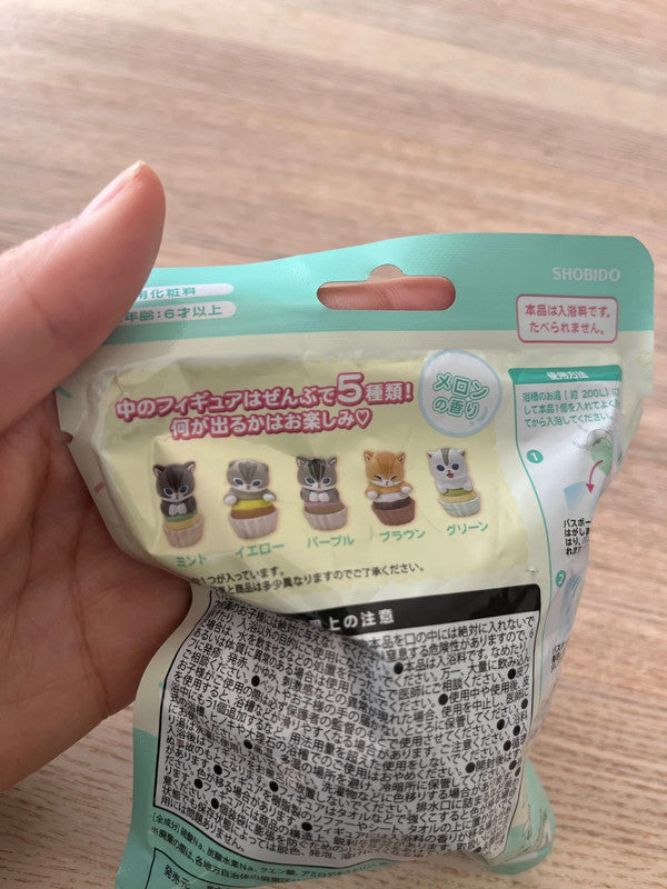 New 2025 Japan Mofusand Cat bath ball with toy
