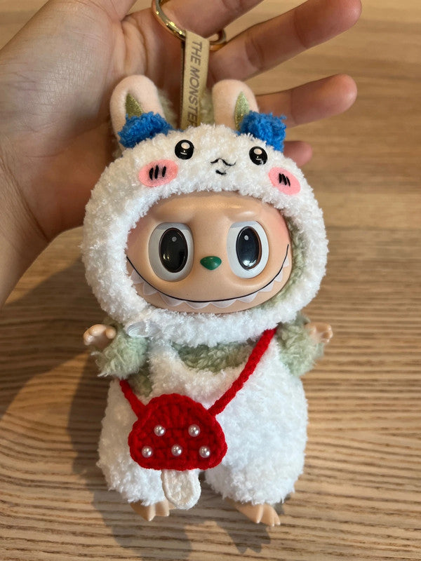 For Popmart Labubu V1 & V3 - Chiikawa Hachiware outfit set