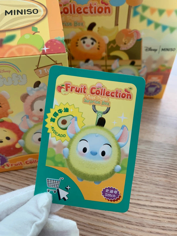 Miniso x Disney Fruit collection Vinyl Plush Blind box - Stitch Avocado