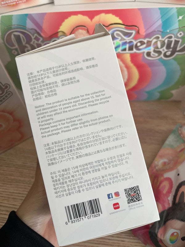 100% Authentic Popmart Big into Energy V3 labubu - Hope
