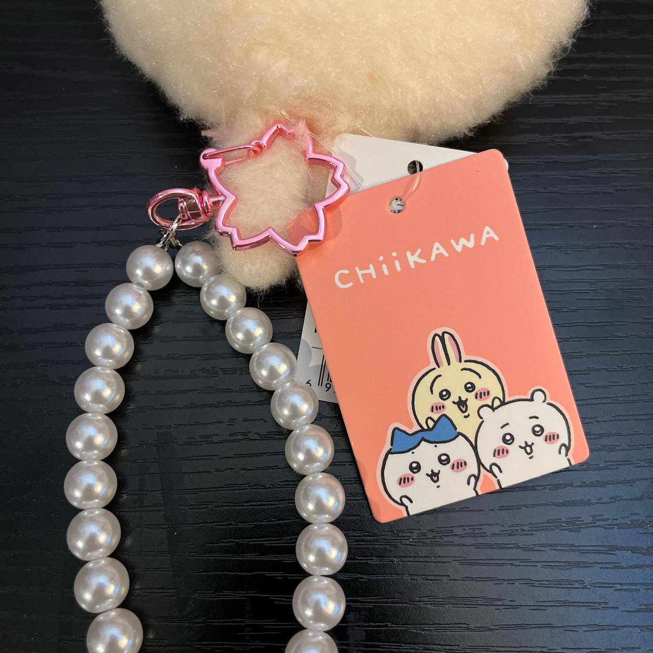 Miniso x Japan Chiikawa Usagi Sakura plush coins purse