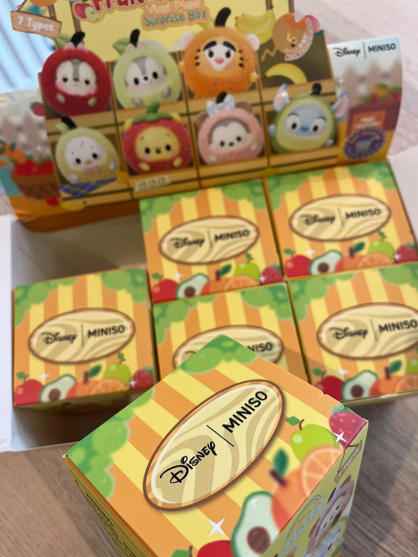 Miniso x Disney Fruit collection Vinyl Plush Blind box