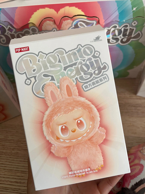 100% Authentic Popmart Big into Energy V3 labubu - Happiness