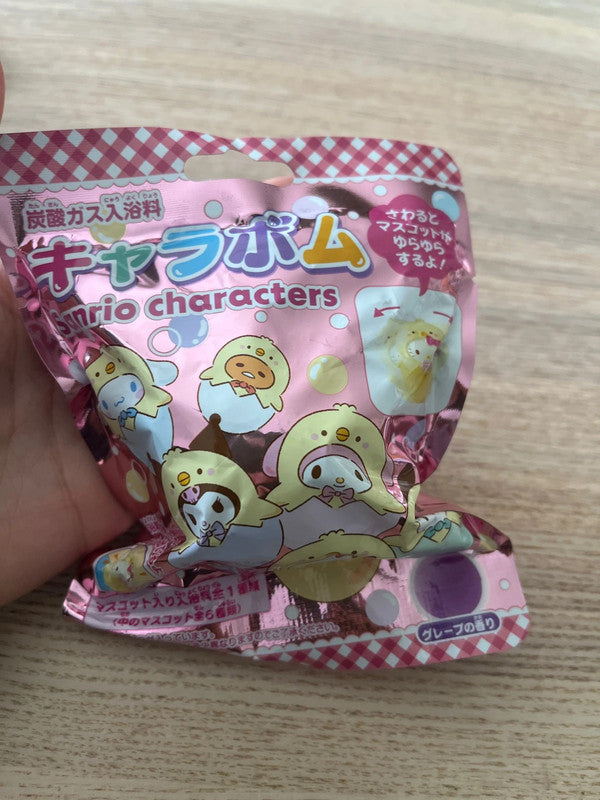 Japan Sanrio characters bath ball with toy