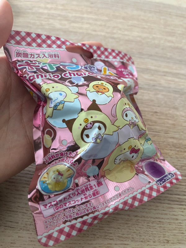Japan Sanrio characters bath ball with toy