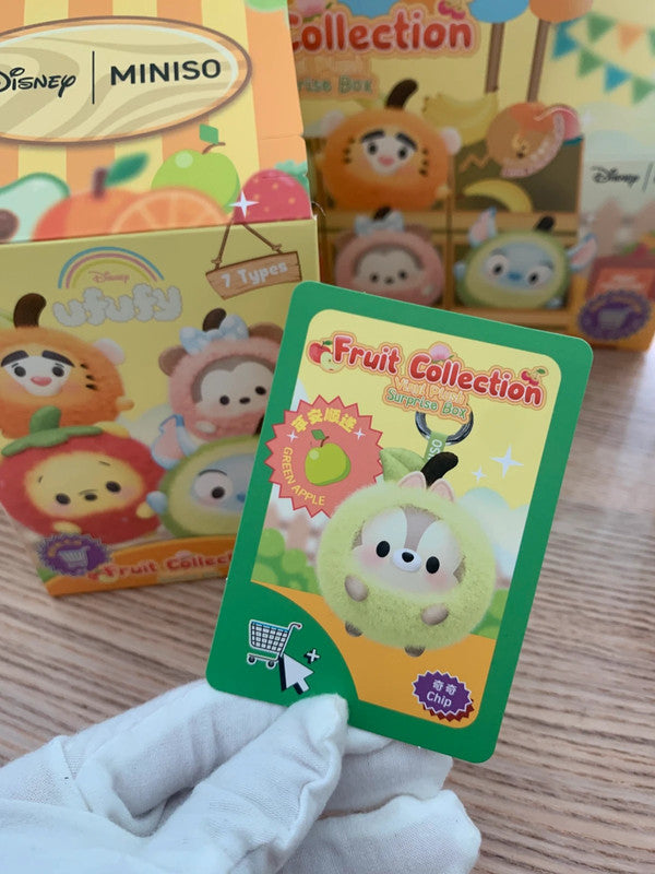 Miniso x Disney Fruit collection Vinyl Plush Blind box - Chip Green Apple