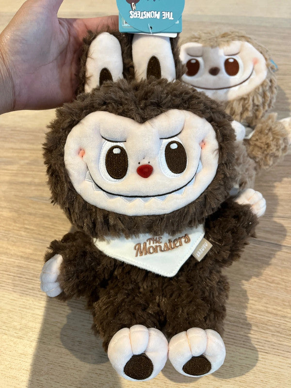 New item Popmart Popland The Monsters Labubu Classic Series Hand Puppet - Brown