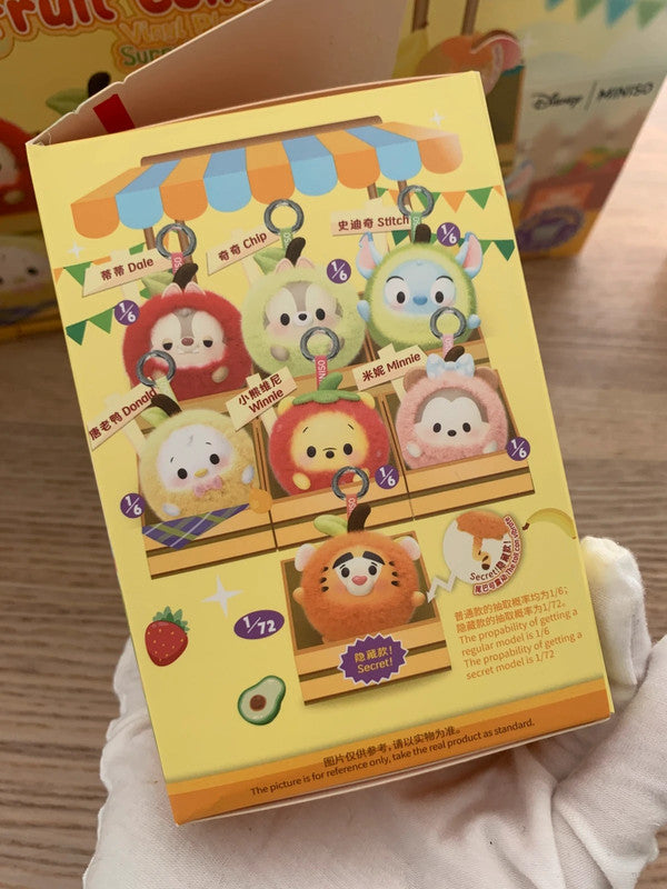 Miniso x Disney Fruit collection Vinyl Plush Blind box - Chip Green Apple