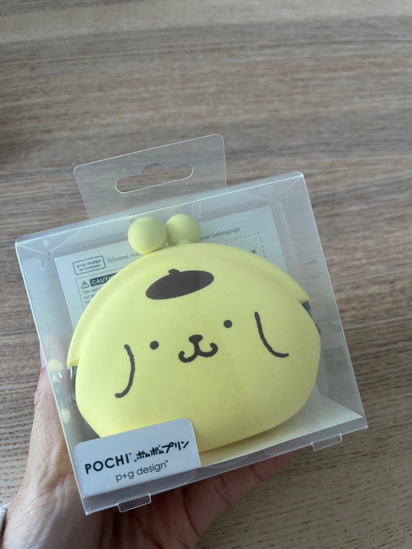 Sanrio Pom Pom Purin Pochi silicone coins purse