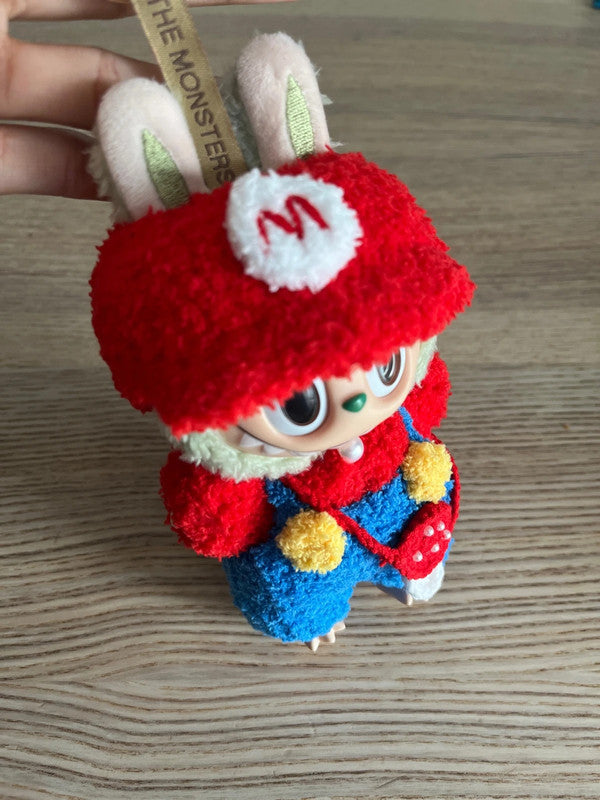 For Popmart Labubu V1 & V3 - Mario outfit set