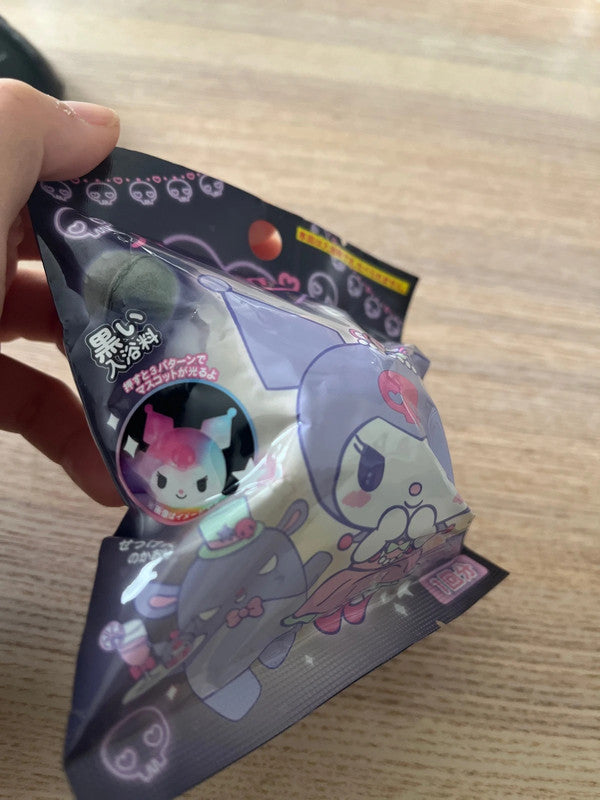 Japan Sanrio Kuromi bath ball with toy