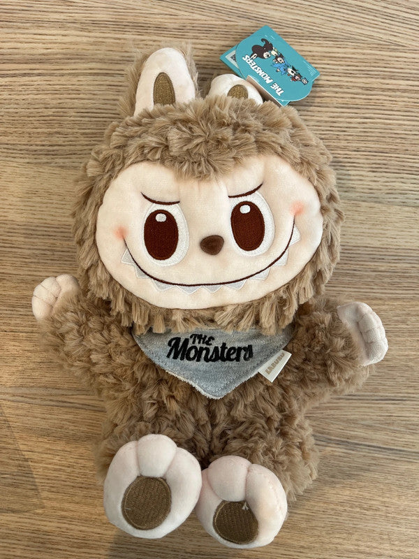 New item Popmart Popland The Monsters Labubu Classic Series Hand Puppet - Beige