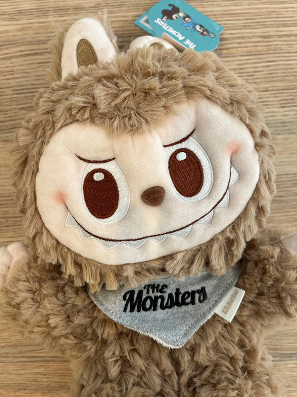 New item Popmart Popland The Monsters Labubu Classic Series Hand Puppet - Beige