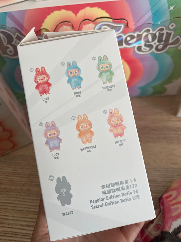 100% Authentic Popmart Big into Energy V3 labubu - Happiness