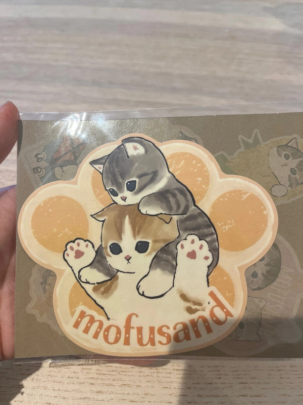Mofusand Suitcase travel sticker
