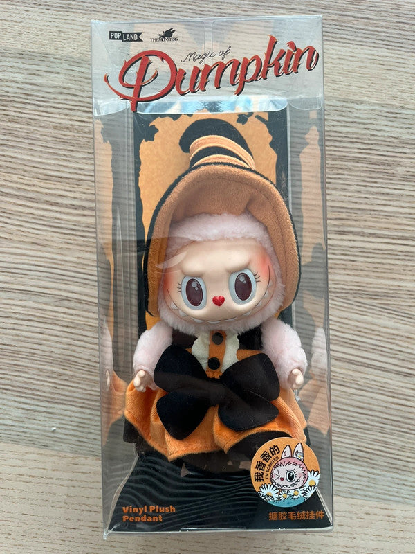 100% Authentic Popmart Popland Mokoko Magic of Pumpkin Vinyl plush Pendant
