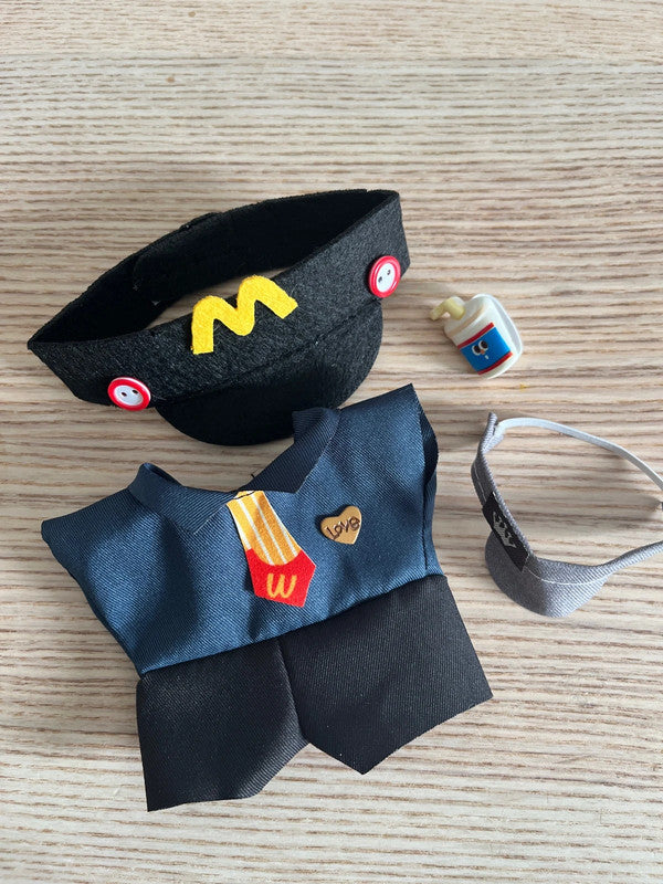 For Popmart labubu V1 & V3 changing costume outfit set