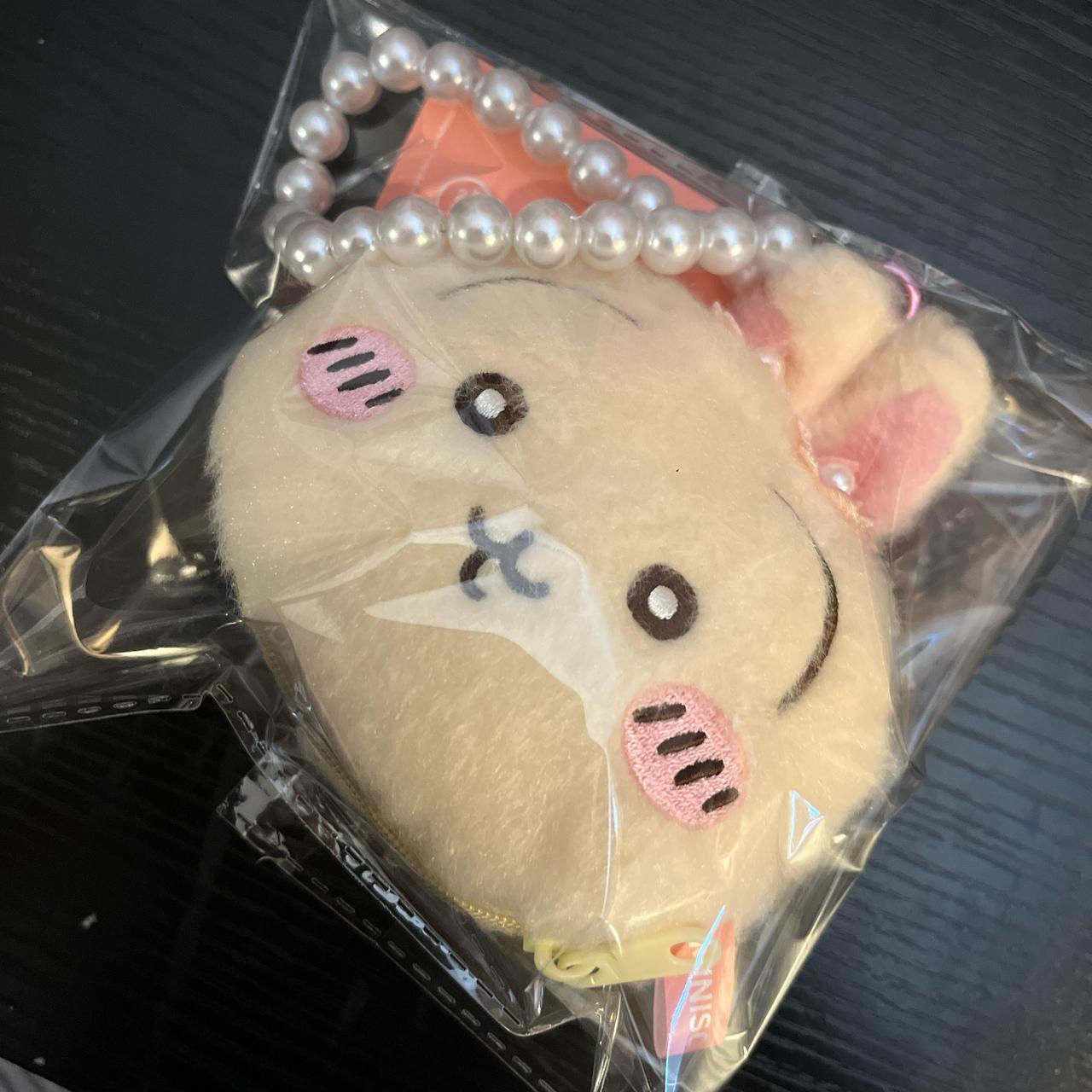 Miniso x Japan Chiikawa Usagi Sakura plush coins purse