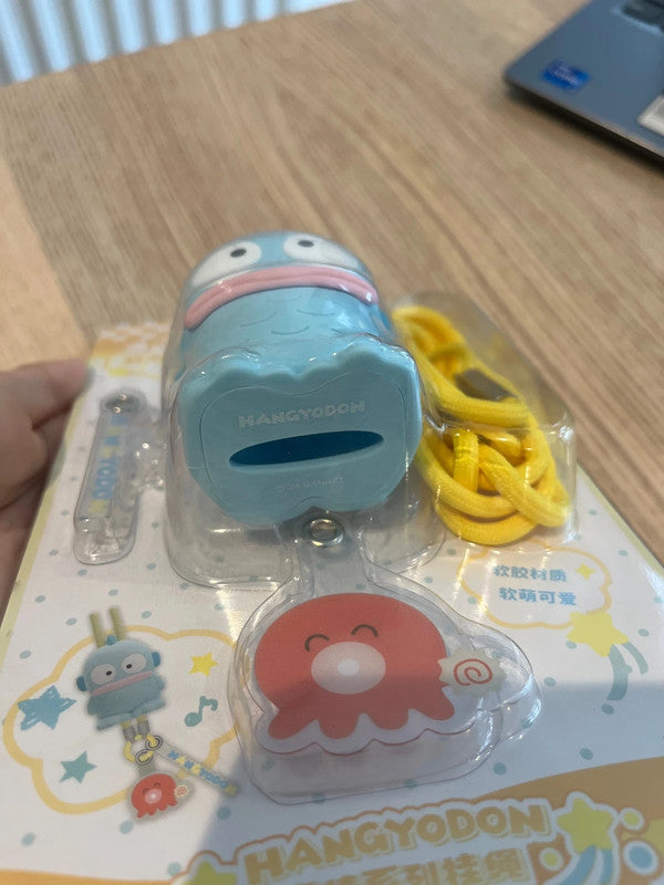 Sanrio Hangyodon Phone Strap Clip Holder