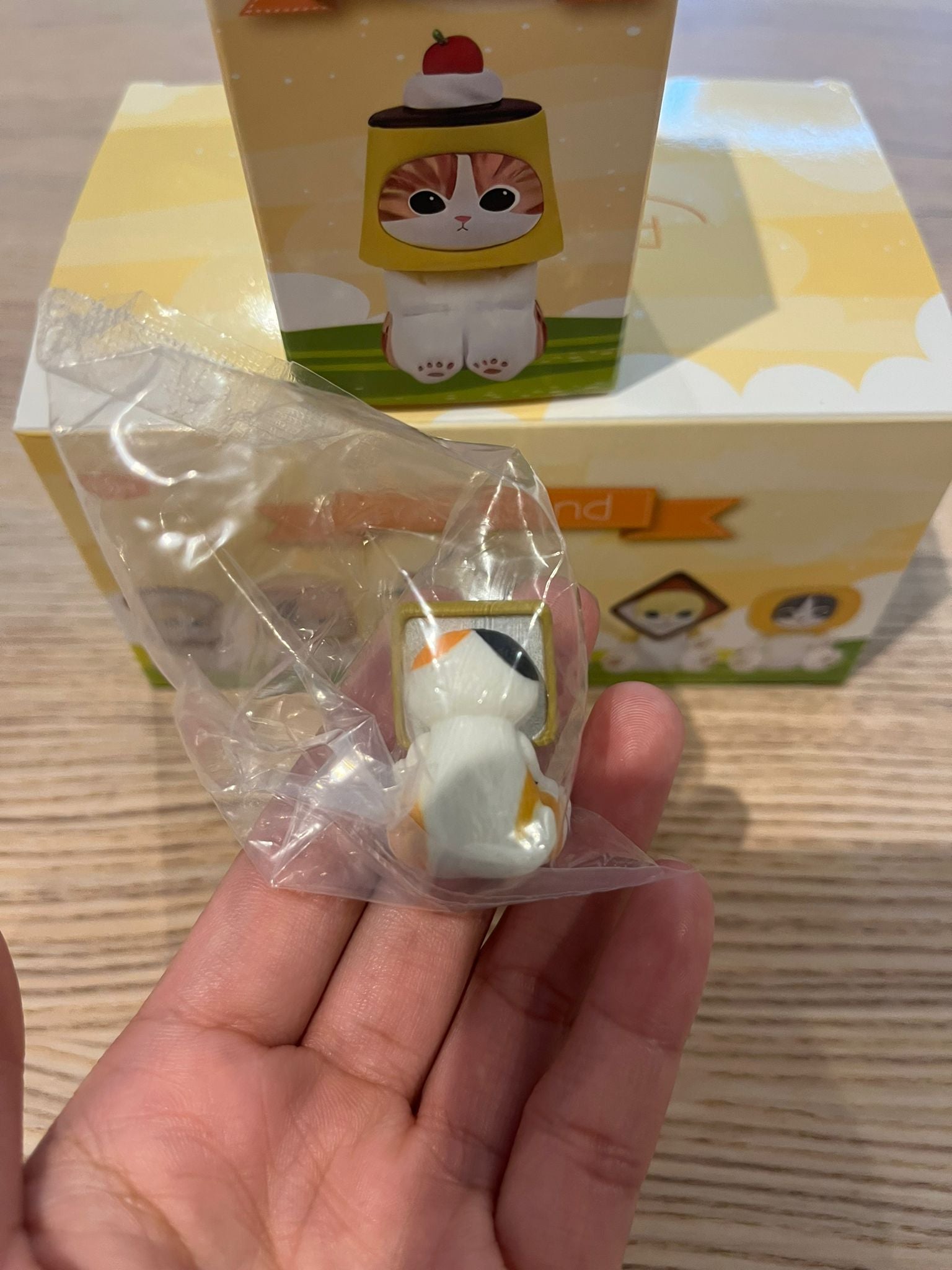 Mofusand Food cat seat position blind box figures