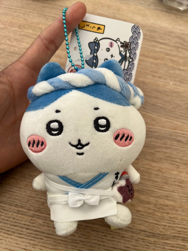 Japan Sushi Chiikawa plush keychain