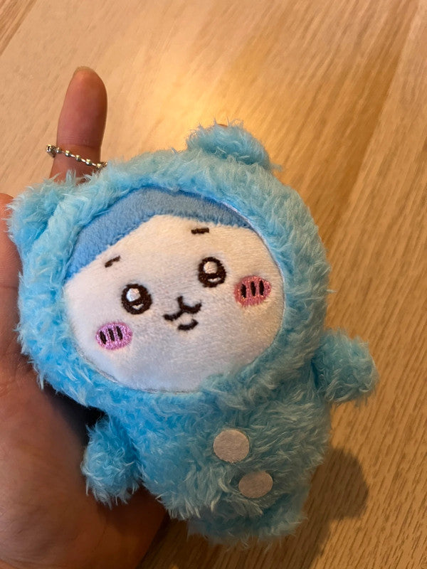 Chiikawa - Hachiware plush keychain - Blue