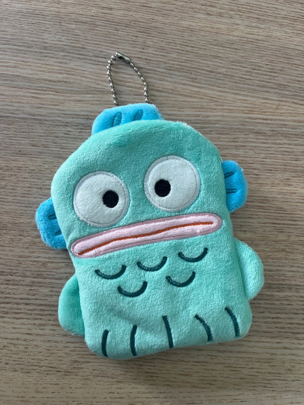 Sanrio Hangyodon plush coin purse