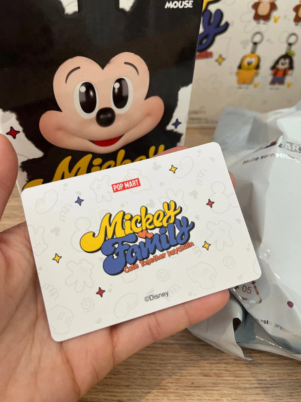 100% Authentic Popmart Mickey Family Cute Together Keychain - Daisy