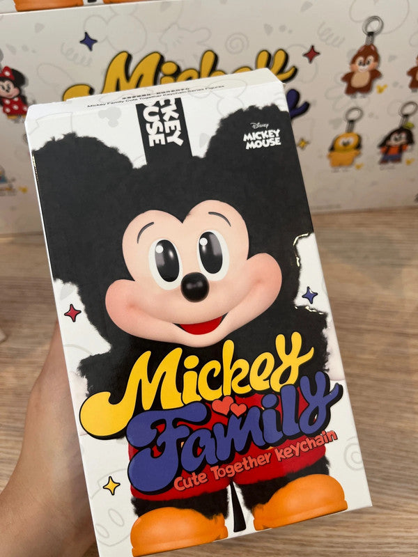 100% Authentic Popmart Mickey Family Cute Together Keychain - Dale