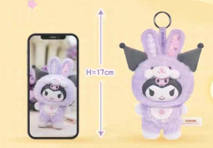 Toptoy x Sanrio characters Elf Bunny Baby plush keychain