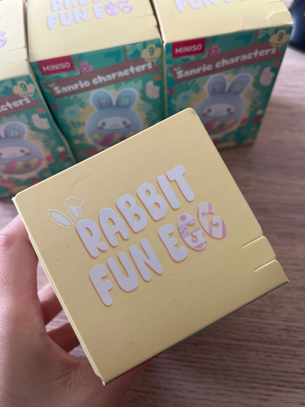 Miniso Sanrio characters rabbit fun egg blind box