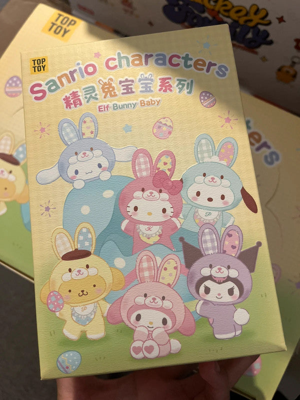 Toptoy x Sanrio characters Elf Bunny Baby plush keychain